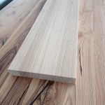Stopnie schody podest 100x30x4cm dębowe dąb drewno
