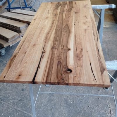 Blat na stół dębowy dąb drewno 190x100x4 cm